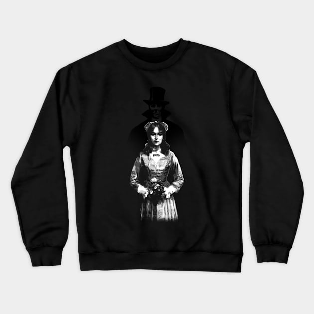 Foreboding Portrait Crewneck Sweatshirt by ToyboyFan